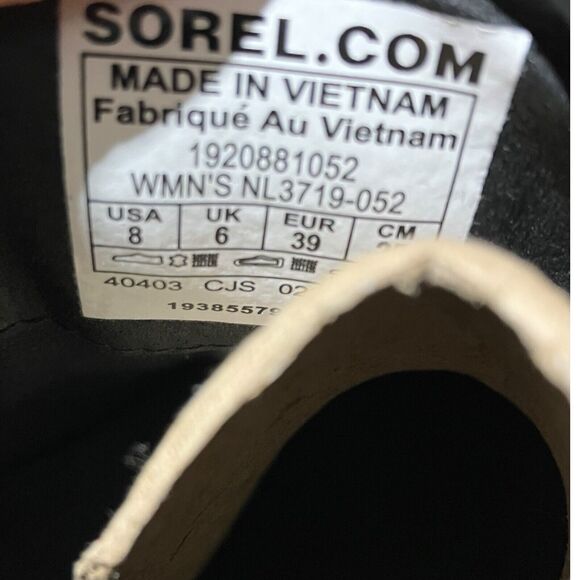 Sorel Ankle Boots in Black and Brown - Picture 3 of 11